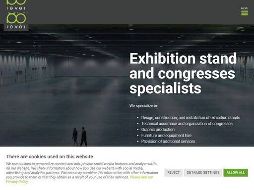 turnkey exhibition stands expo level design zeleneč, near prague, mstětice, is engaged in thedesign, construction, and installation of exhibition stands.