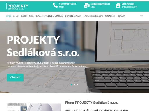 nabízíme projektování staveb, projekce, stavební dozor, penb, brno