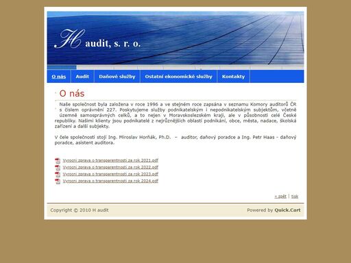 auditprské služby