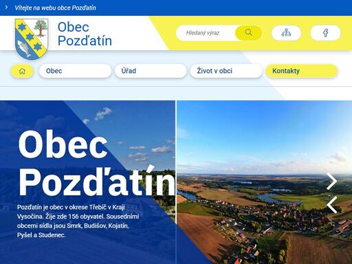 obec, obecní úřad, úřední deska oficiální stránky obce