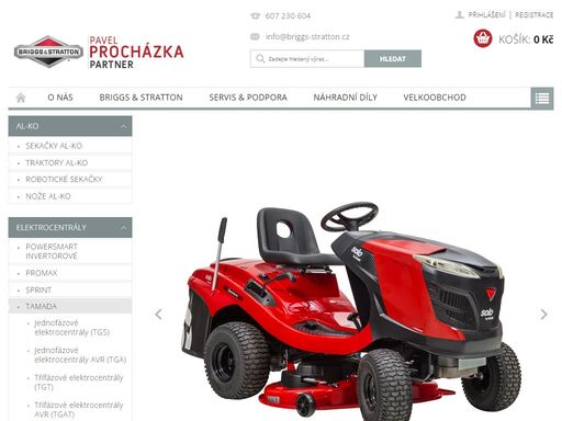 náhradní díly b&s, komponenty, motory b&s a vše potřebné, kvalitní motorové oleje