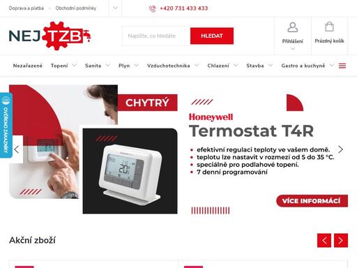 vítejte v našem obchodě. náš internetový obchod nejlevnější tzb byl založen na základě dlouholetých zkušeností v oblasti dodávek a realizace technického zařízení budov - tzb (voda - topení - plyn). vzhledem k tomu, že v české republice se nachází mnoho šikovných lidí, tzv. kutilů, kteří realizují stavby a rekonstrukce…