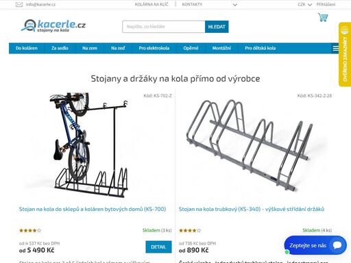 široká nabídka kvalitních stojanů a držáků na kola za skvělé ceny. česká výroba s možností úprav na míru. stojany pro 1 až 6 kol, ideální do koláren, sklepů, garáží či venkovních prostor. zajišťujeme montáže po celé čr. více než 30 let zkušeností a profesionální poradenství.