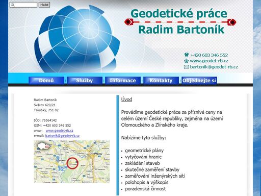 geodetické práce