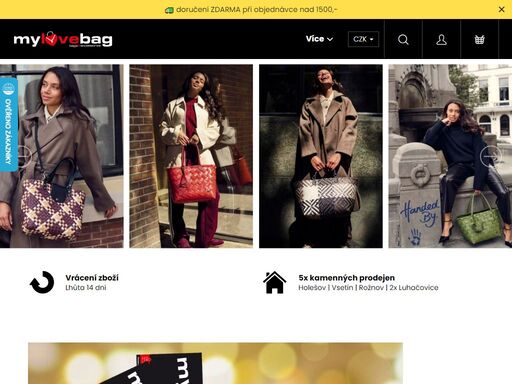 ?? největší výběr kabelek a módních doplňků najdete na mylovebag. kabelky které vám vykouzlí úsměv na tváři. doprava zdarma při nákupu nad 1500 kč!