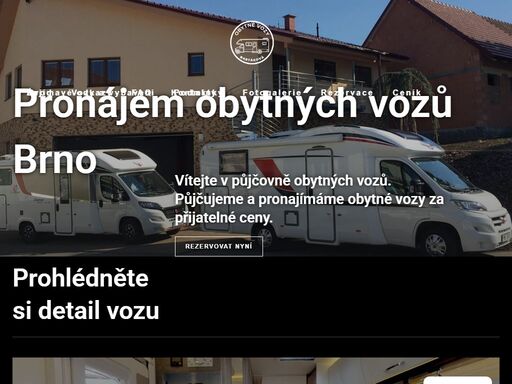 půjčovna obytných vozů v brně nabízí komfortní vozy za skvělé ceny. rezervujte si svůj obytný vůz ještě dnes!