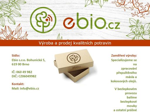 specializujeme se na zbracovaání přepuštěného másla a kokosových olejů. v bezlekovém provozu balíme bezlepkové mouky a ostatní prášné suroviny.