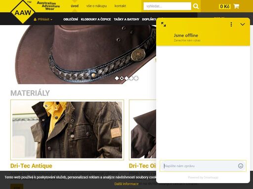 australské oblečení přímo od výrobce. projděte si náš e-shop a vyberte si ze stovek produktů.