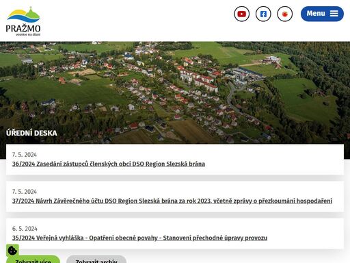 jsme nevelká (asi 900 obyvatel) obec s rozlohou 355 ha. leží v krásném prostředí moravskoslezských beskyd v údolí řeky morávky. podívejte se na náš web.