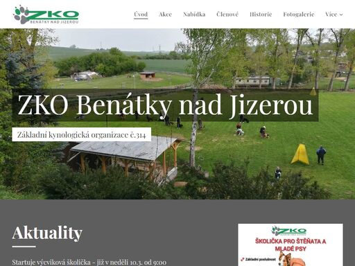 www.kynologiebenatky.cz