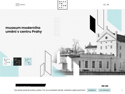 museum kampa se nachází v areálu sovových mlýnů na pražské malé straně. pořádá pravidelné krátkodobé výstavy a spravuje sbírku jana a medy mládkových, jejíž součástí je i rozsáhlá kolekce obrazů františka kupky, jednoho ze zakladatelů moderního abstraktního malířství.