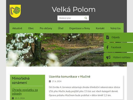 www.velkapolom.cz