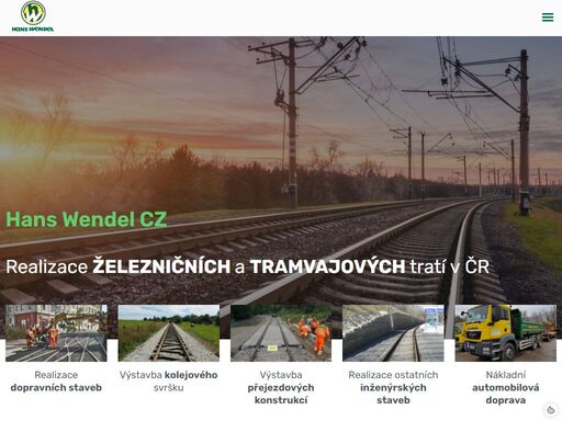 naše firma se zabývá dopravním a kolejovým stavitelstvím. hlavní náplň tvoří kolejové stavby tramvajové pro dopravní podnik hl. m. prahy.