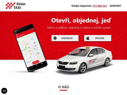 informace o nabízených službách eldar taxi