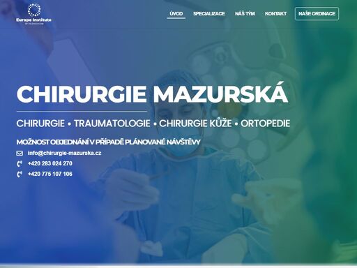 www.chirurgie-mazurska.cz