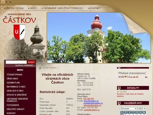 www.castkov.cz
