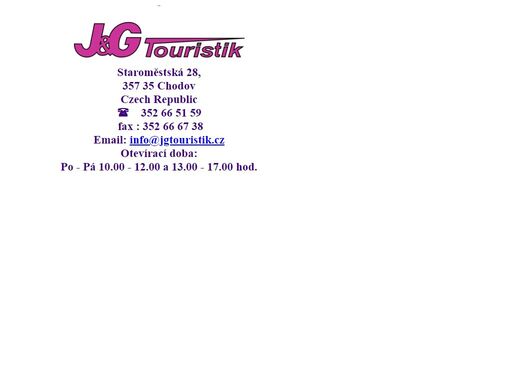 www.jgtouristik.cz