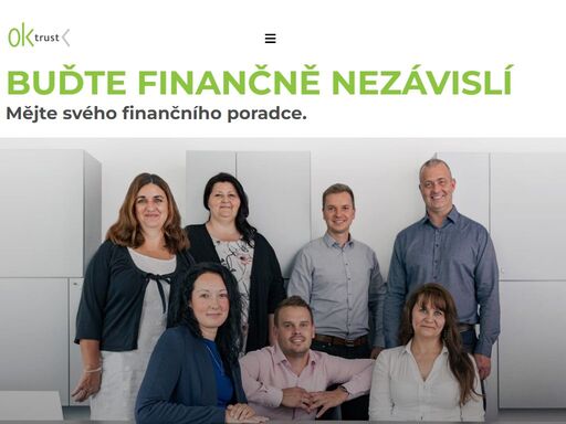 jsme skupina profesionálních finančních poradců. připravíme vám detailní finanční plán, který vám pomůže efektivně nakládat s vašimi finančními prostředky.