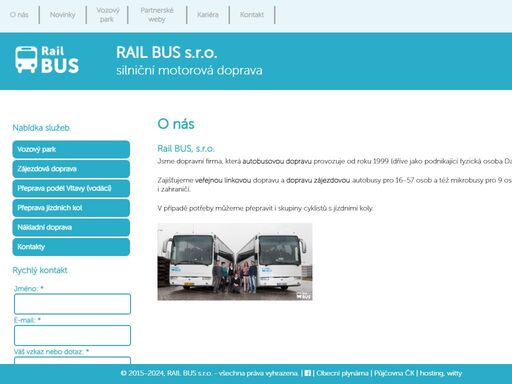 autobusová doprava český krumlov, dopravce rail bus. vnitrostátní, výluková i mezinárodní doprava.
