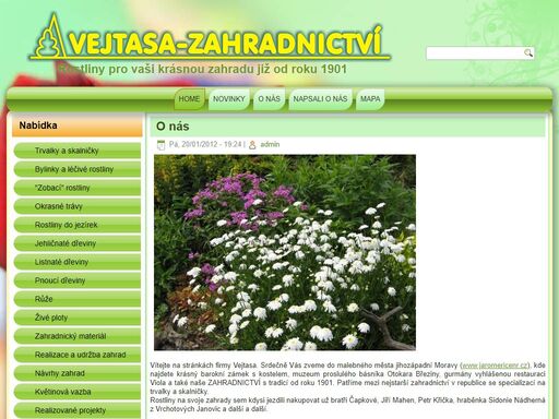 www.zahradnictvivejtasa.cz