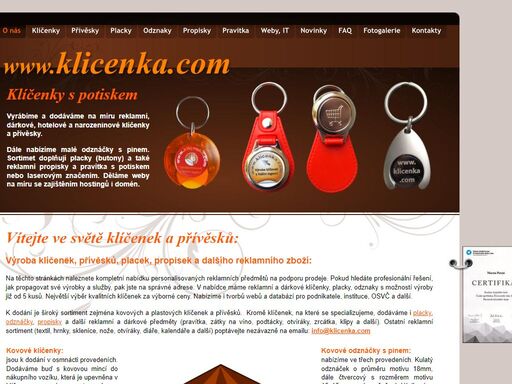 www.klicenka.com