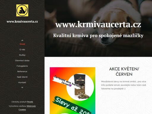 www.krmivaucerta.cz