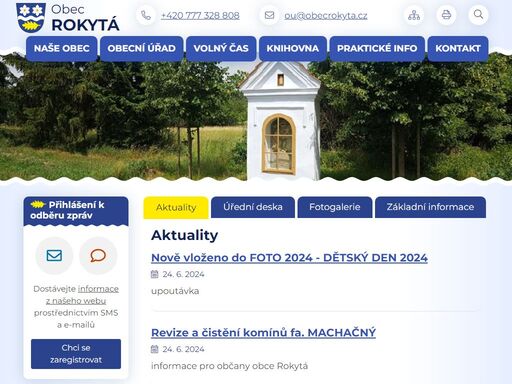 www.obecrokyta.cz