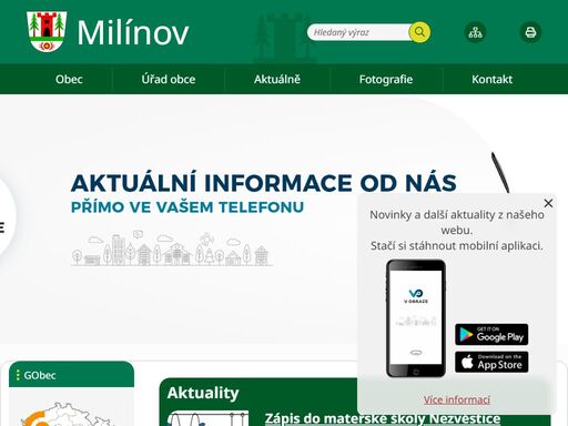 www.obecmilinov.cz