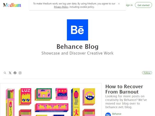 use behance to showcase and discover creative work. we’re on a mission to empower the creative world to make ideas happen.