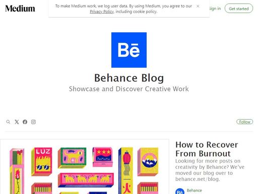 use behance to showcase and discover creative work. we’re on a mission to empower the creative world to make ideas happen.