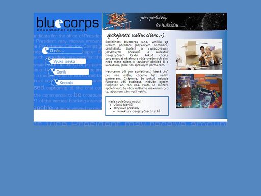 www.bluecorps.cz