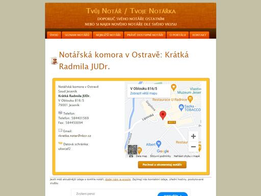 www.tvuj-notar.cz/1674/kratka-radmila-judr