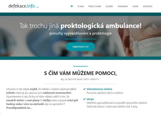 kvalitní proktologická ambulance nacházející se na praze 4. zaručujeme vám profesionální přístup  řešení zdravotních problémů. jsme defekace.info!