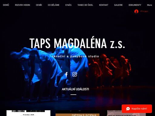 tanec | taneční a pohybové studio magdaléna z.s. | česko