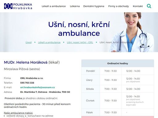 pho.cz/lekari-a-ambulance/usni-nosni-krcni-orl/35-mudr-helena-horakova