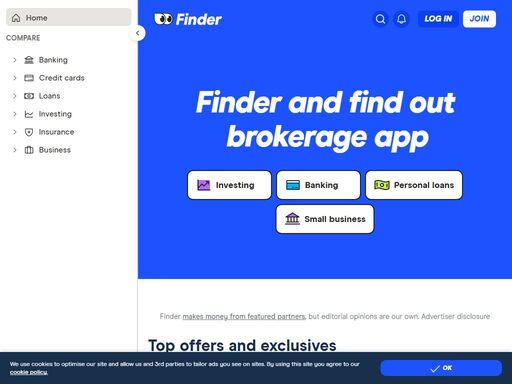 finder's experts have reviewed hundreds of bank accounts, brokerages, loans, and other personal finance products to help you compare with confidence.