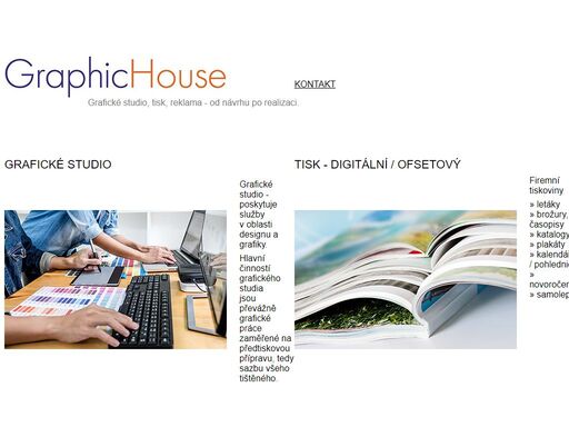 graphichouse, grafické studio, grafika, sazba, tiskárna, velkoplošný tisk, řezaná reklama