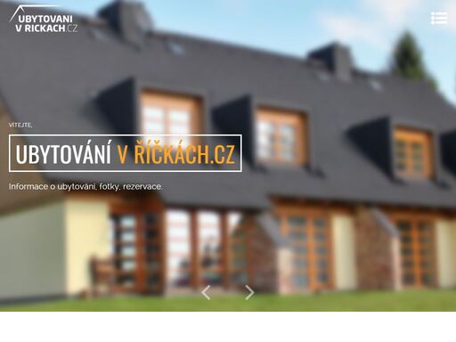 hledáte ubytování v české republice v krásném prostředí orlických hor? jste na správném místě. ubytování v novém apartmánu v říčkách je to pravé!