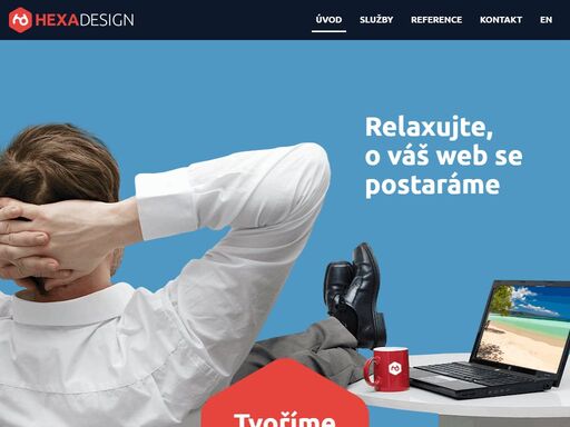 hexadesign - tvorba webových stránek. firemní weby, vizuální identity nebo reklamní kampaň? relaxujte - o váš web se postaráme.