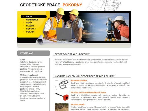 www.geodeticke-prace-pokorny.cz