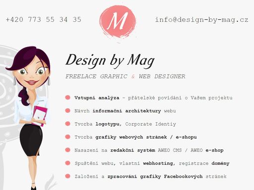 freelance graphic & web designer - magdalena kalábová