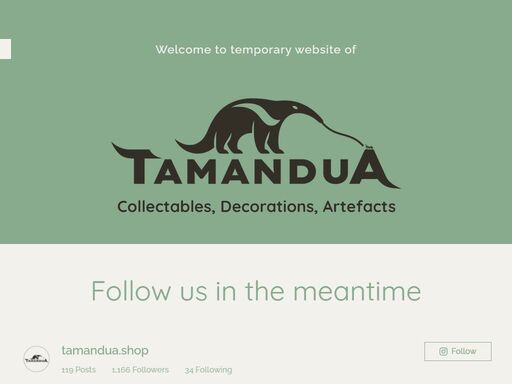 www.tamandua.shop