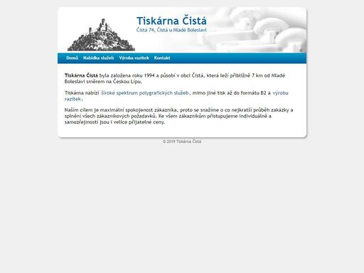 www.tiskarnacista.cz
