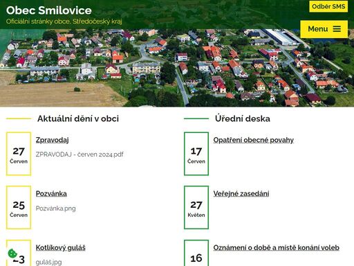 www.obecsmilovice.cz
