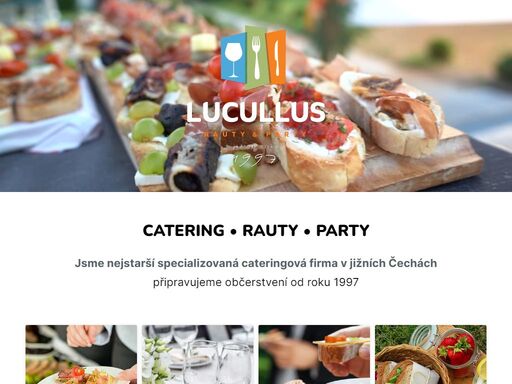 jsme nejstarší  cateringová firma v českých budějovicích občerstvení od roku 1997