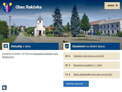 obec rakůvka se nachází v okrese prostějov, kraj olomoucký. ke dni 3. 7. 2010 zde žilo 110 obyvatel.