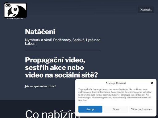 pokud potřebujete kvalitní promo video, záznam z akce nebo plesu, případně cokoli jiného, jste na správném místě.