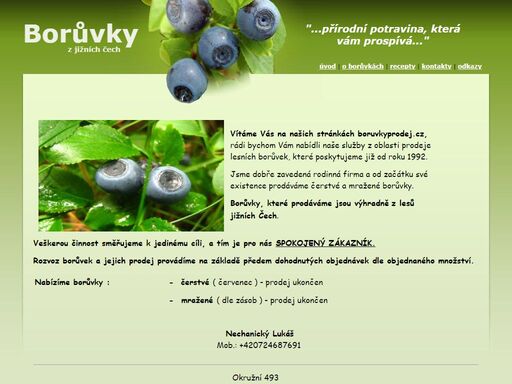 www.boruvkyprodej.cz