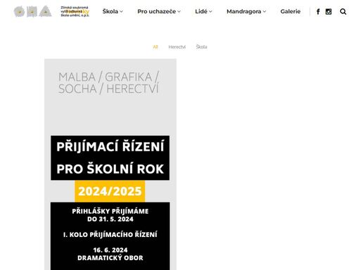 www.skolaumeni.cz