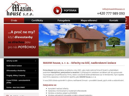 www.maximhouse.cz